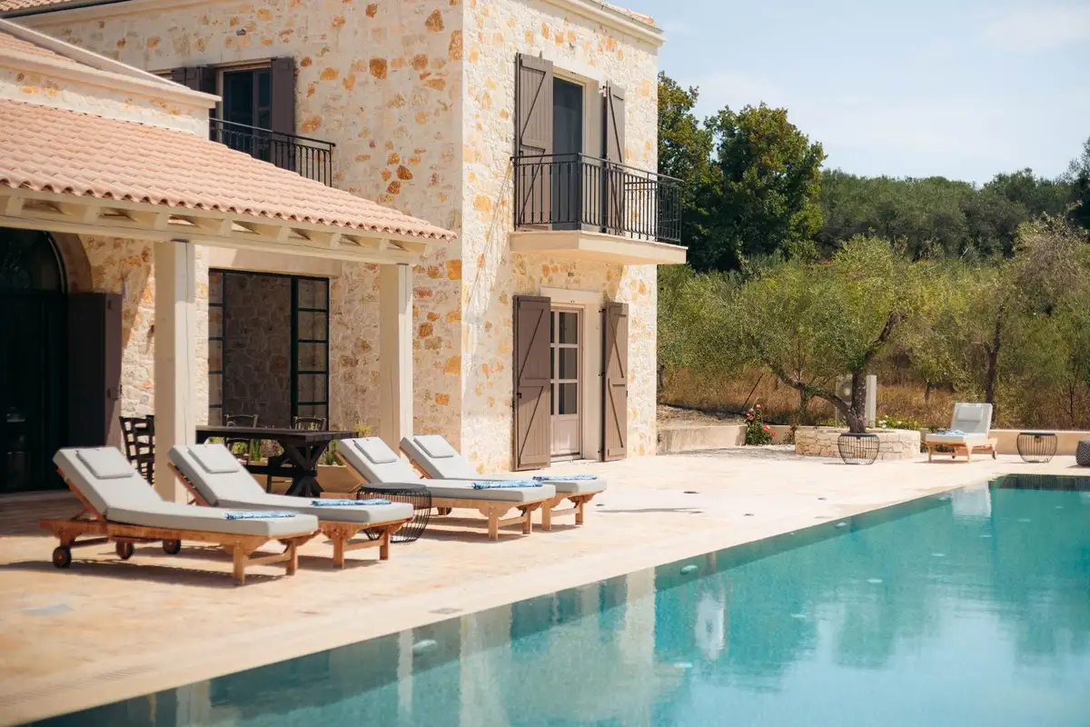 Image of villa Villas set among lush landscapes, Venetian architecture & Ionian Sea views