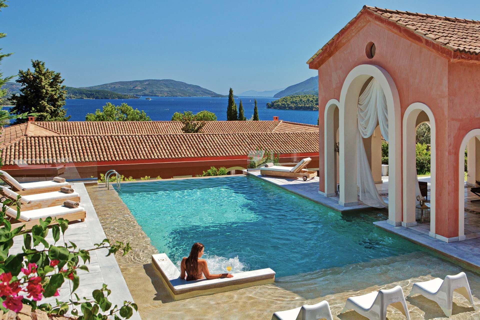 Image of villa Villas among lush landscapes & crystal-clear Ionian waters