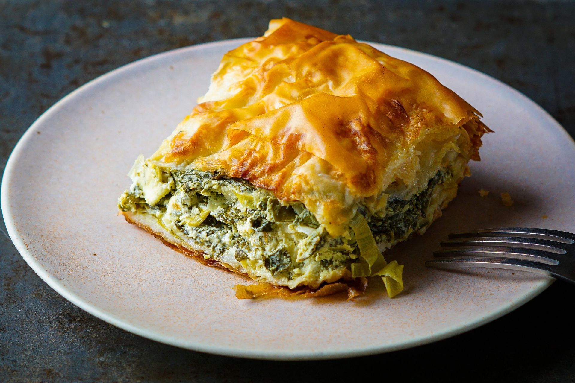 Taste the Blue: Spanakopita (aka Spinach Pie)