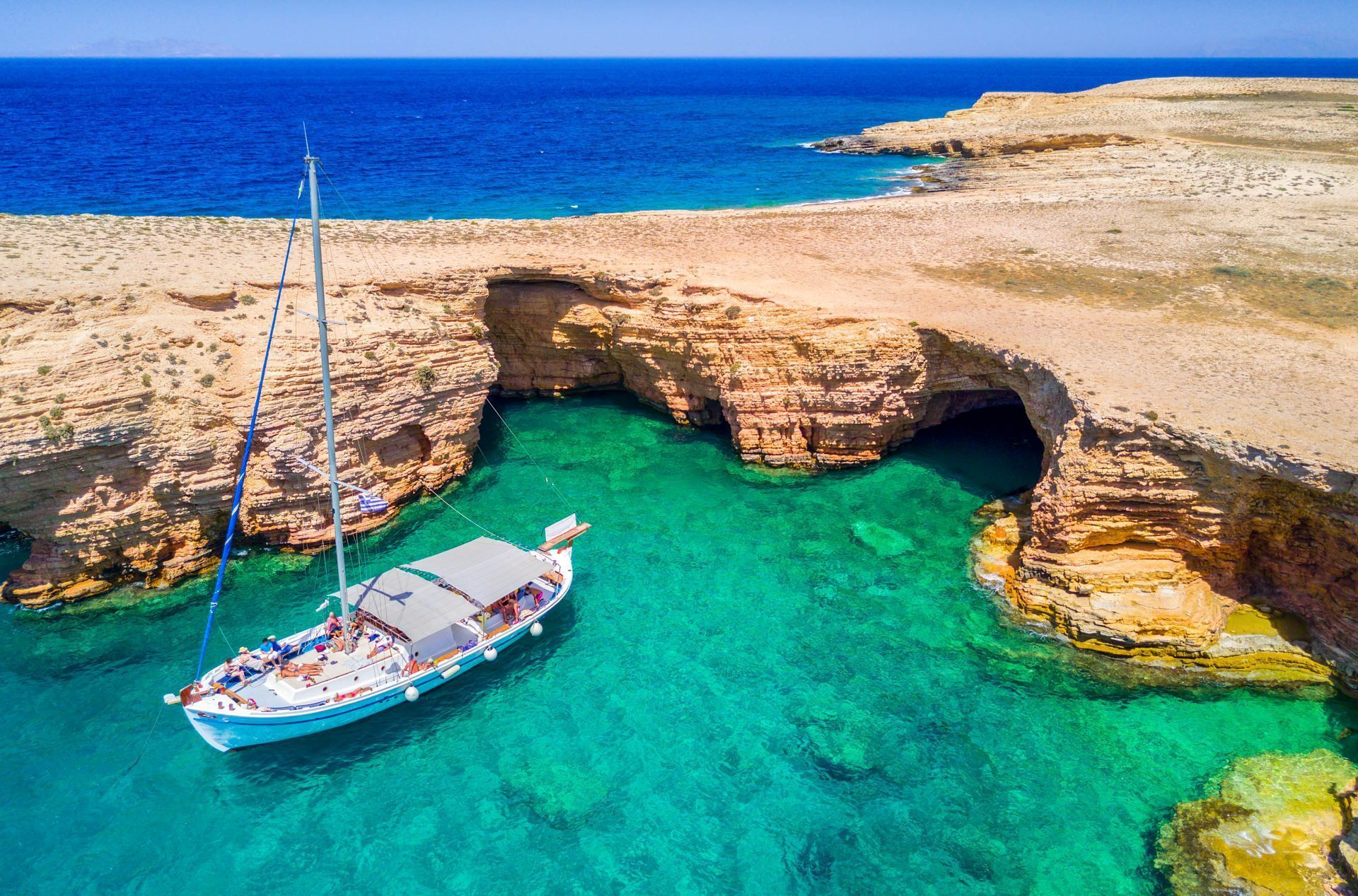 Island hopping in the Cyclades
