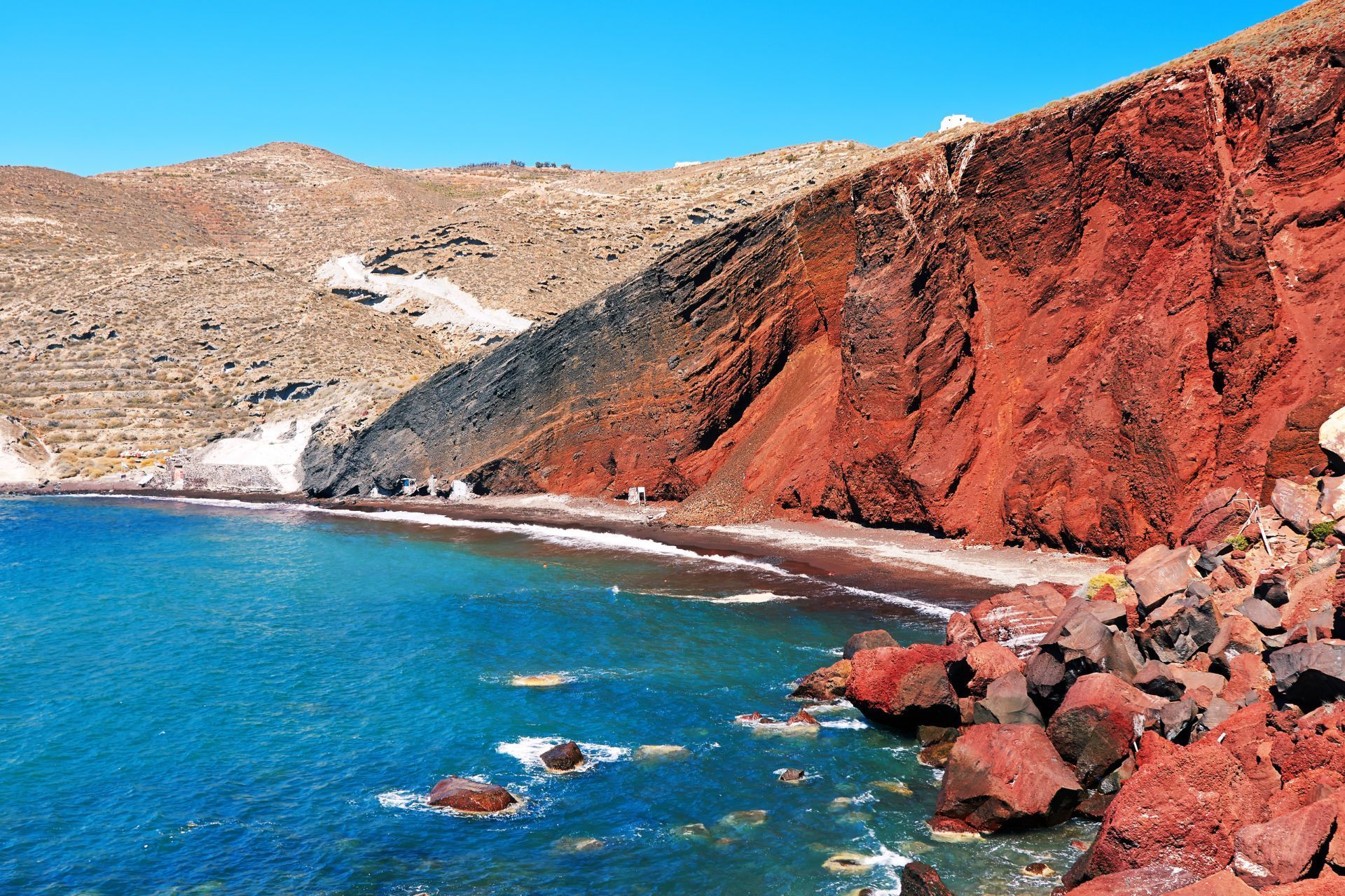 Mystical and untamed: meet Santorini's most iconic beaches