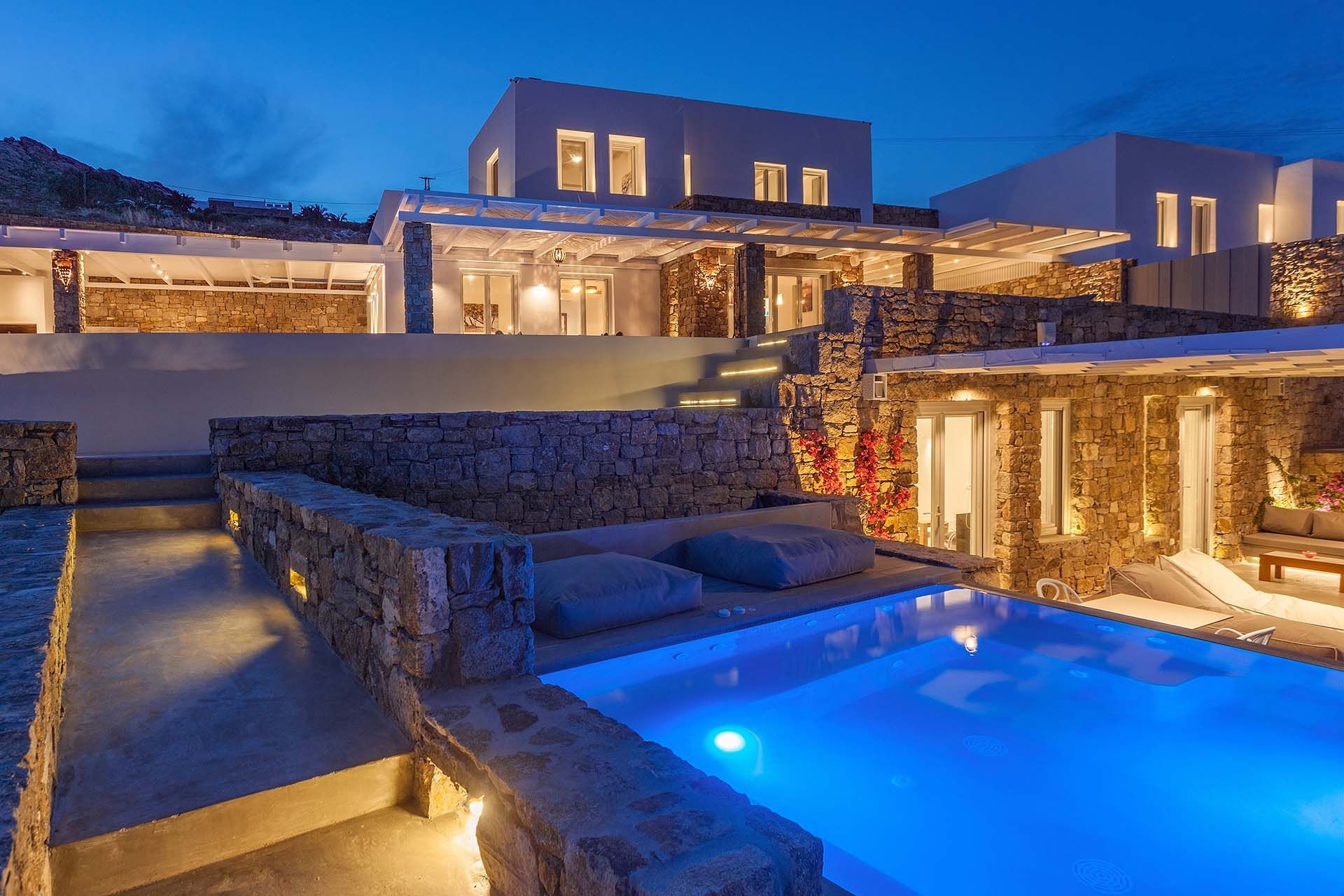  Mykonos luxury villa Oceania Retreat in Elia - 2