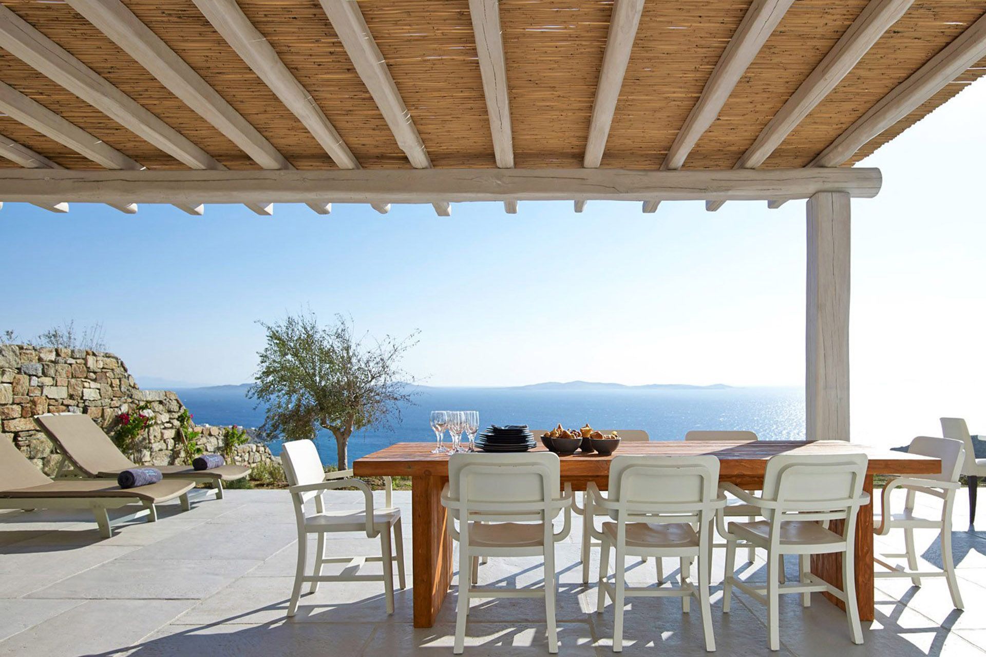 Mykonos luxury villa Odile in Houlakia - 2