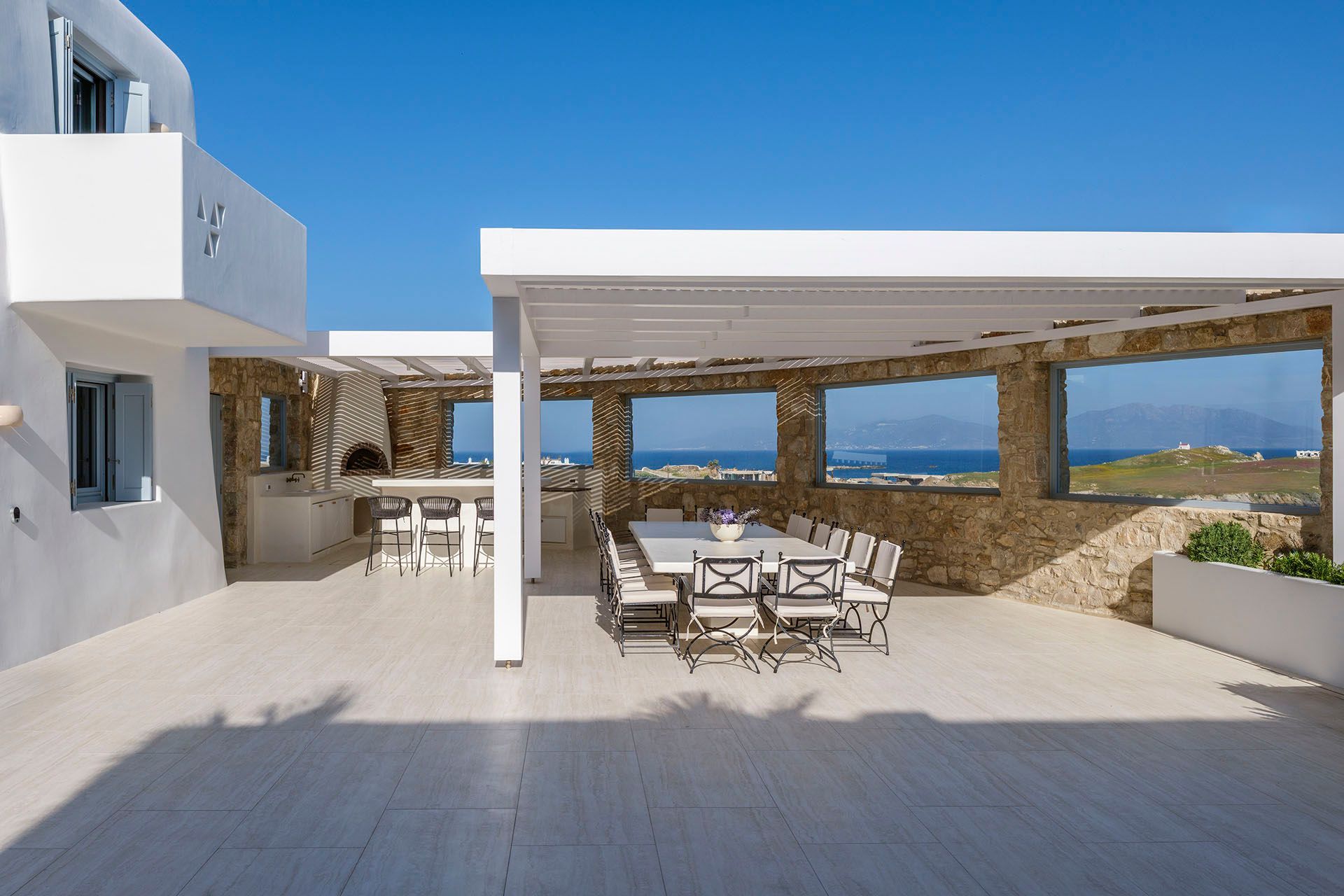 Mykonos luxury villa Nostos in Kanalia - 2