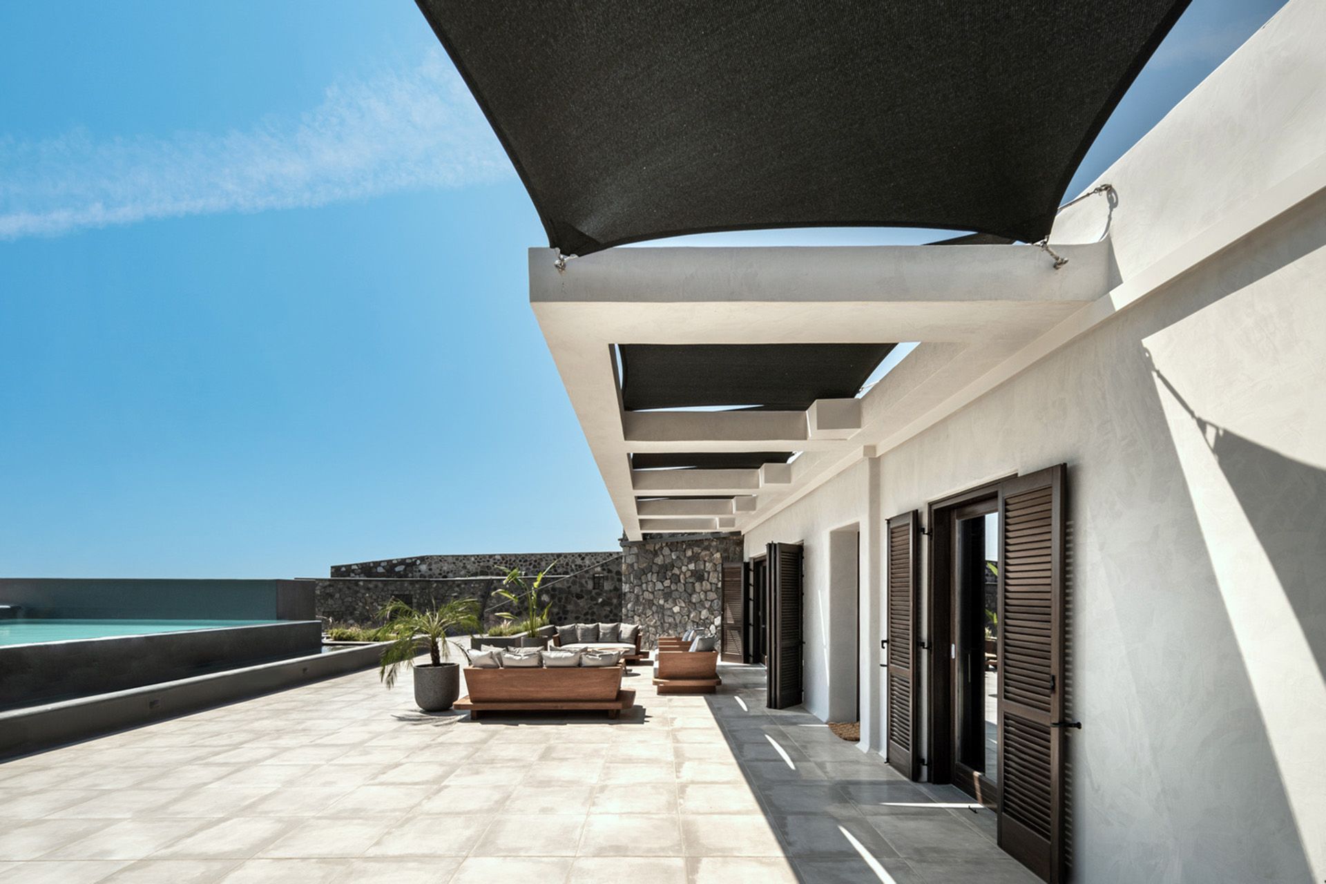 Santorini luxury villa Emilia in Vourvoulos - 2