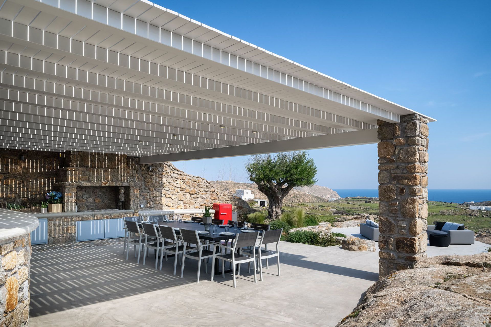 Mykonos luxury villa Carmen in Agrari - 2