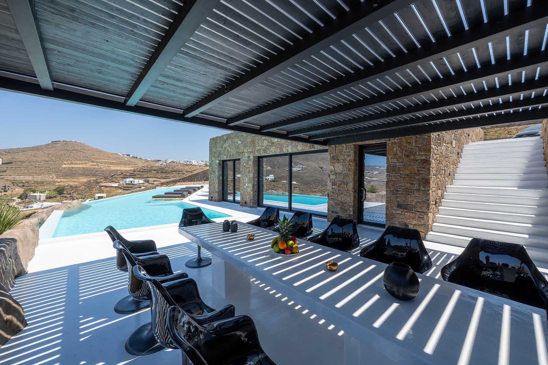 Mykonos luxury villa Piper in Ftelia - 2