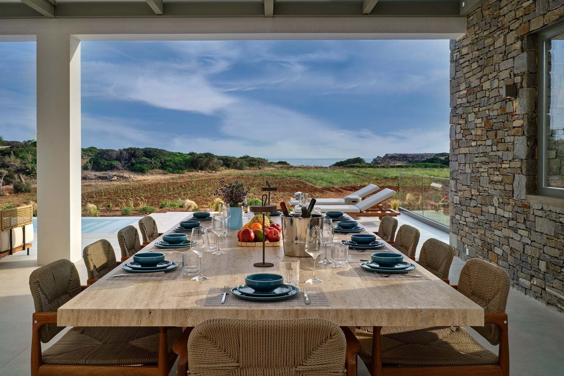 Paros luxury villa Almendra in Dryos - 2