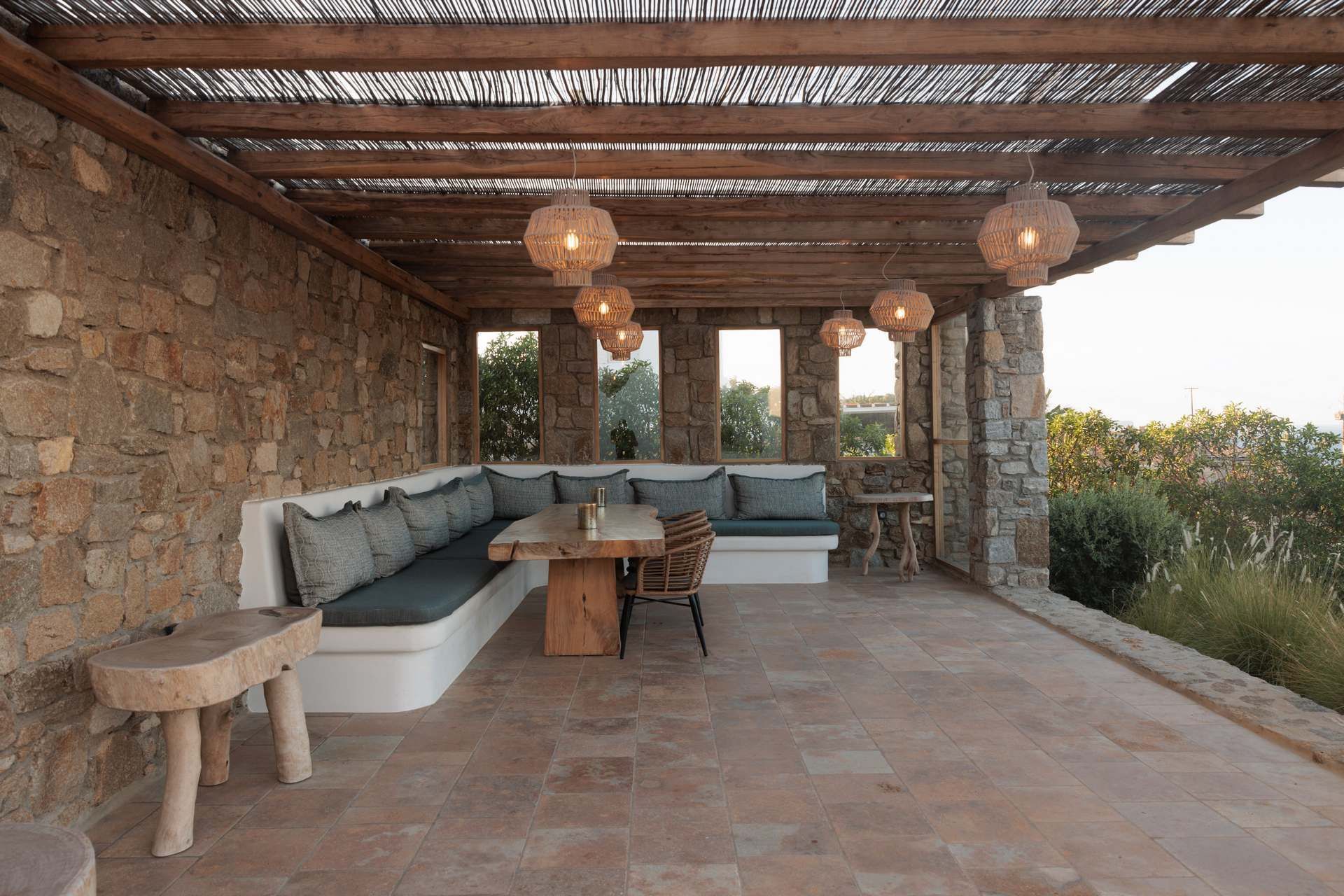 Mykonos luxury villa Swan in Kanalia - 2