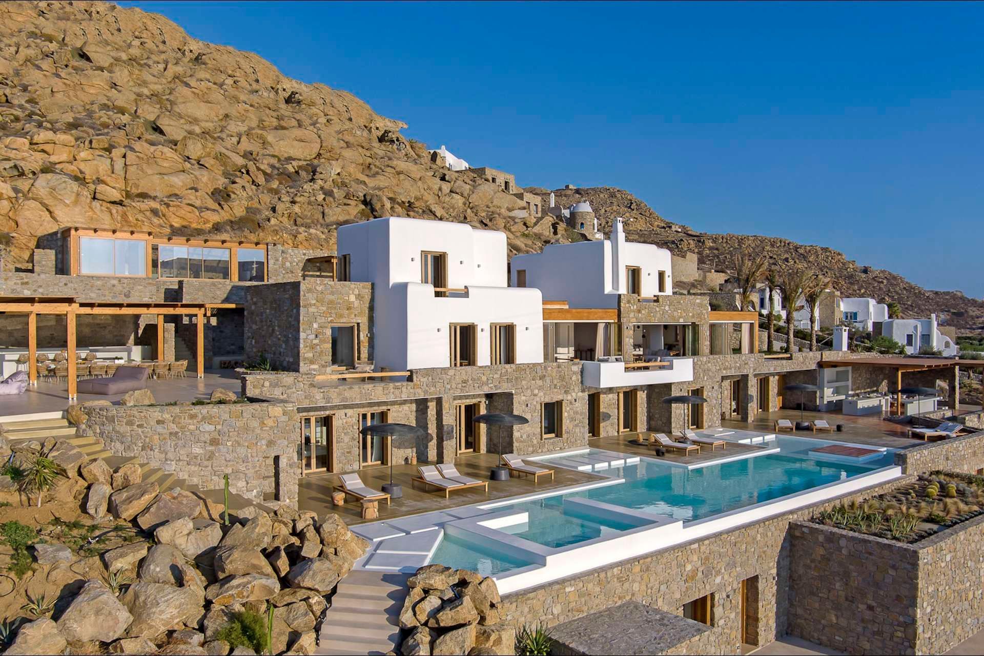 Mykonos luxury villa Chantelune in Houlakia - 2