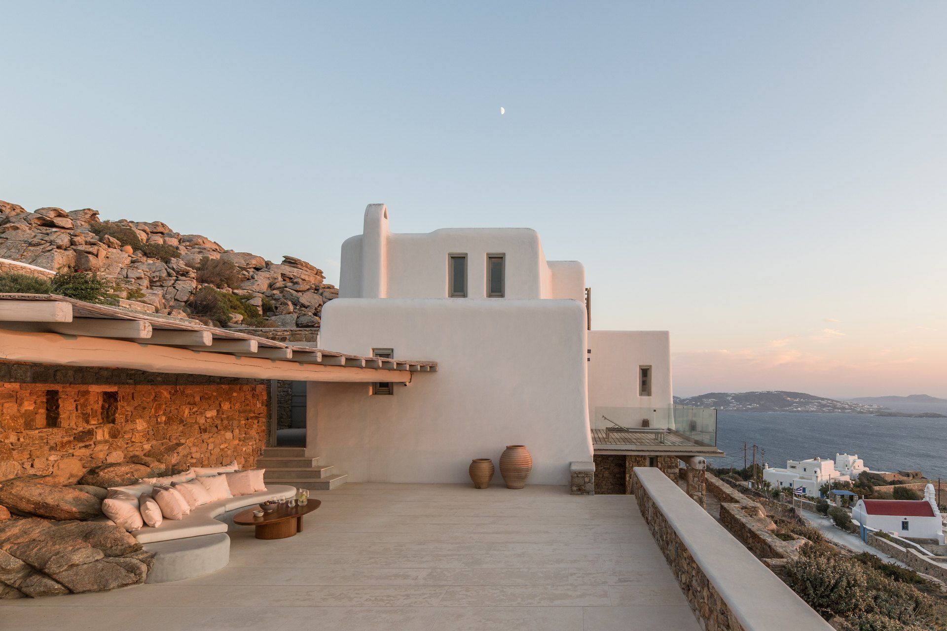 Mykonos luxury villa Adelaide in Tourlos - 2
