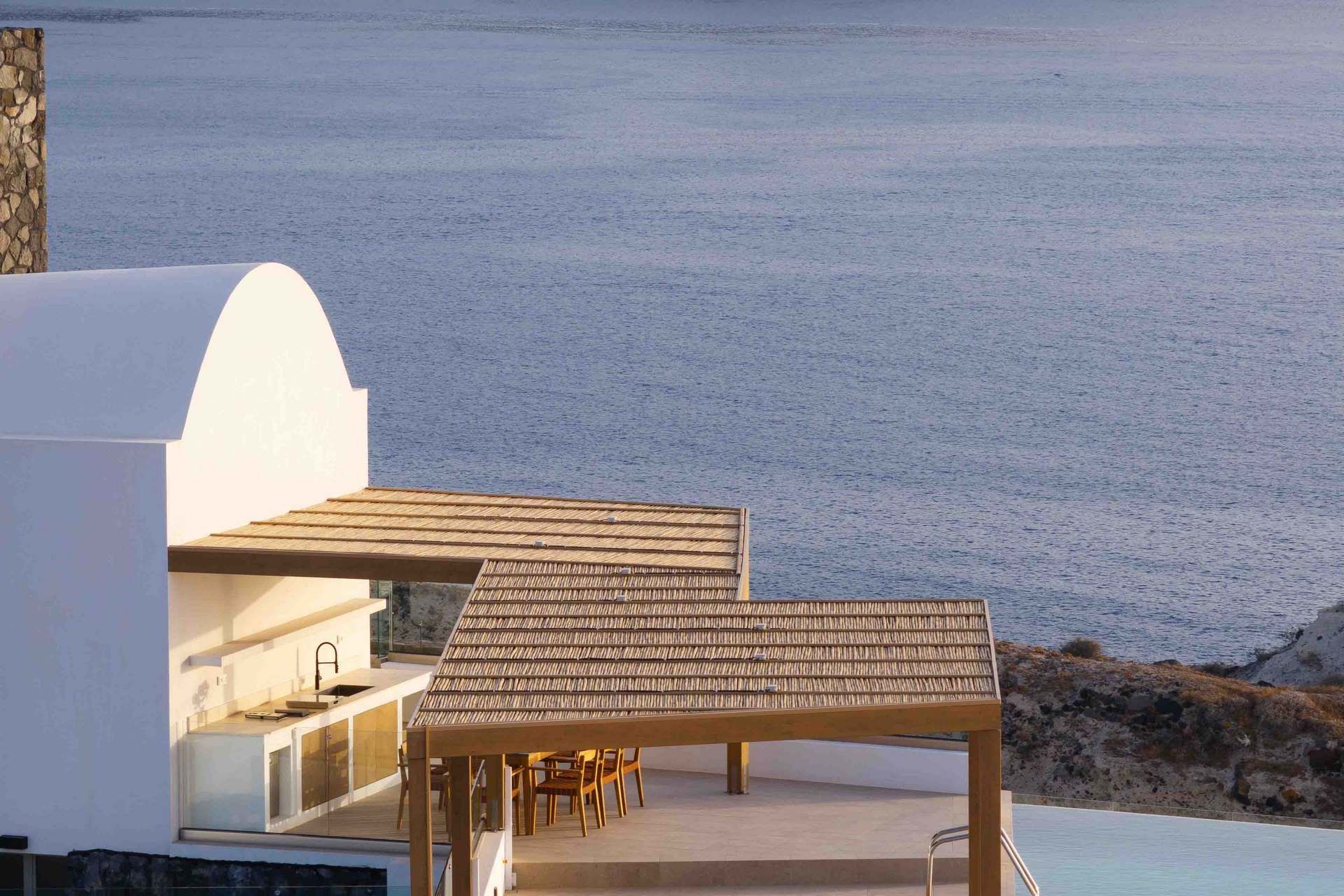 Santorini luxury villa Solitudea in Oia - 2