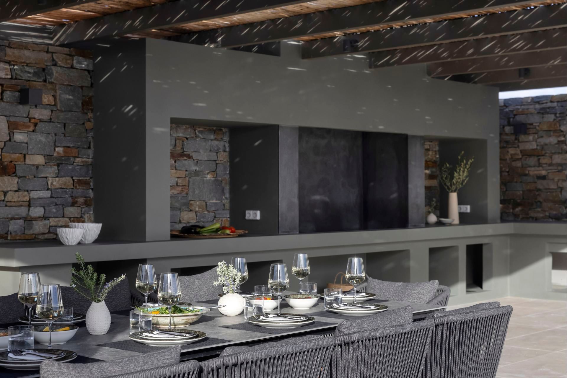 Paros luxury villa Electra I in Santa Maria - 2