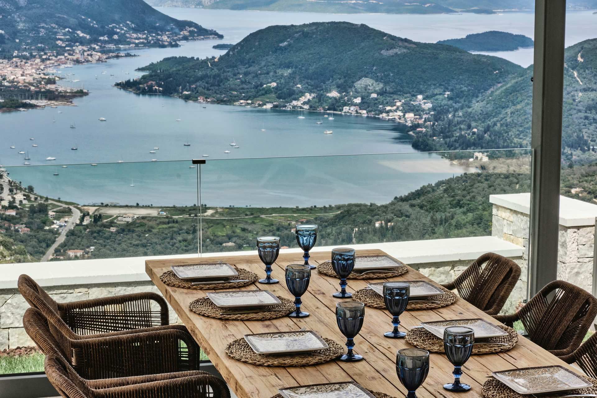 Lefkada luxury villa Irelia in Fterno - 2