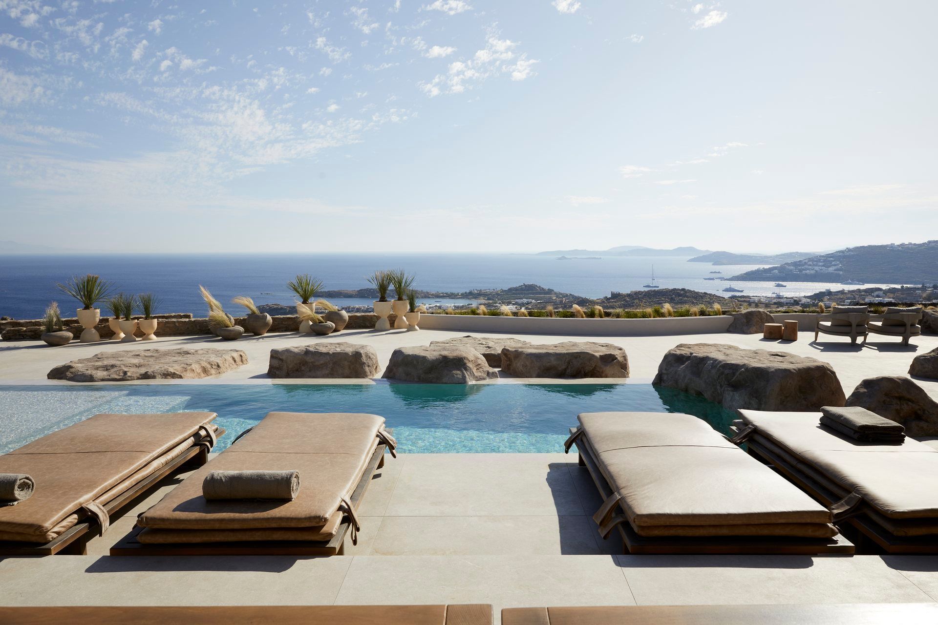 Mykonos luxury villa Sandstone in Pirgi - 2