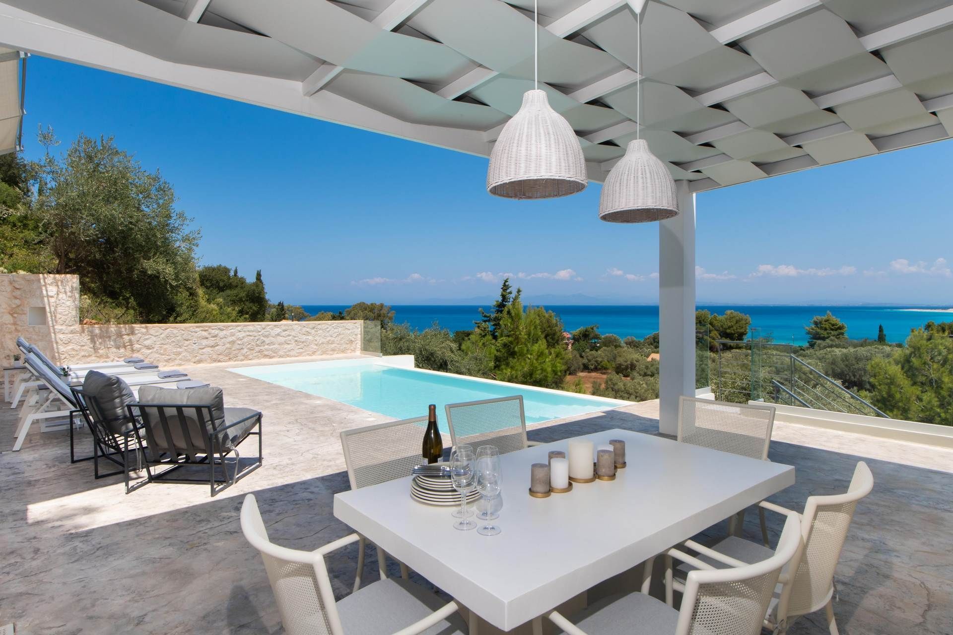 Lefkada luxury villa Jessamine in Agios Ioannis - 2