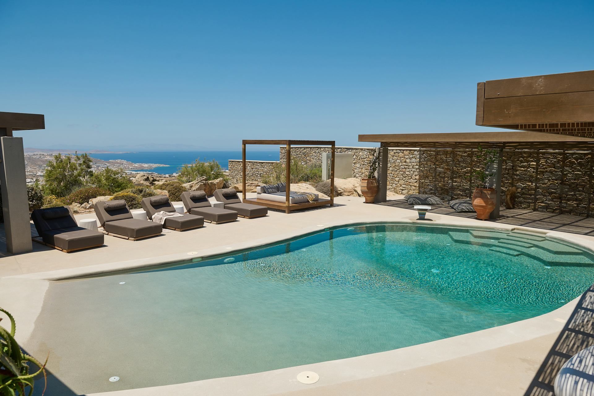 Mykonos luxury villa Julienne in Kounoupas - 3