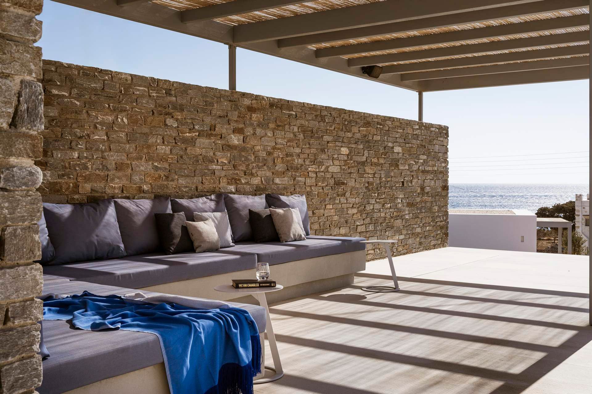 Paros luxury villa Seafall in Glyfa - 2