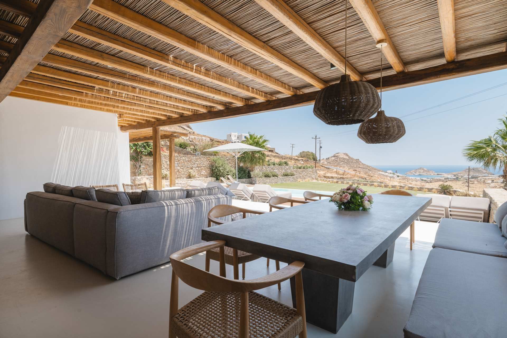 Mykonos luxury villa Silk in Kalafatis - 2