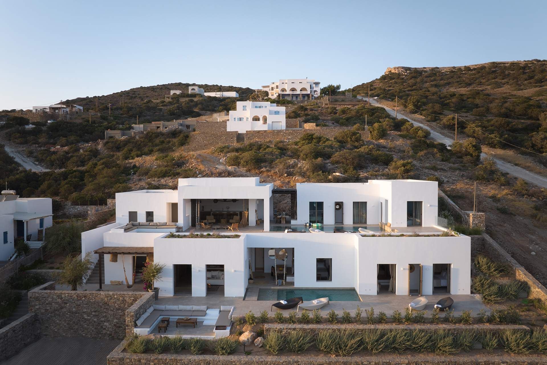 Antiparos luxury villa Boheme in Agios Georgios - 2