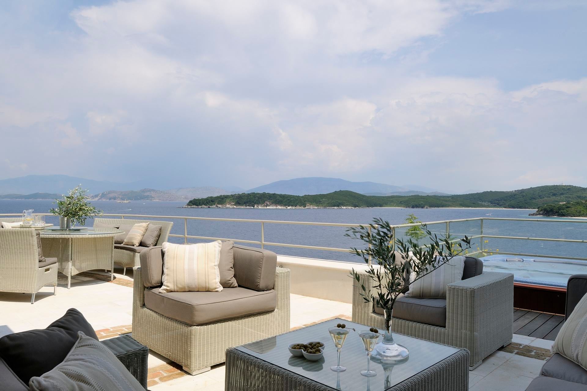 Corfu luxury villa Heron in Kassiopi - 2