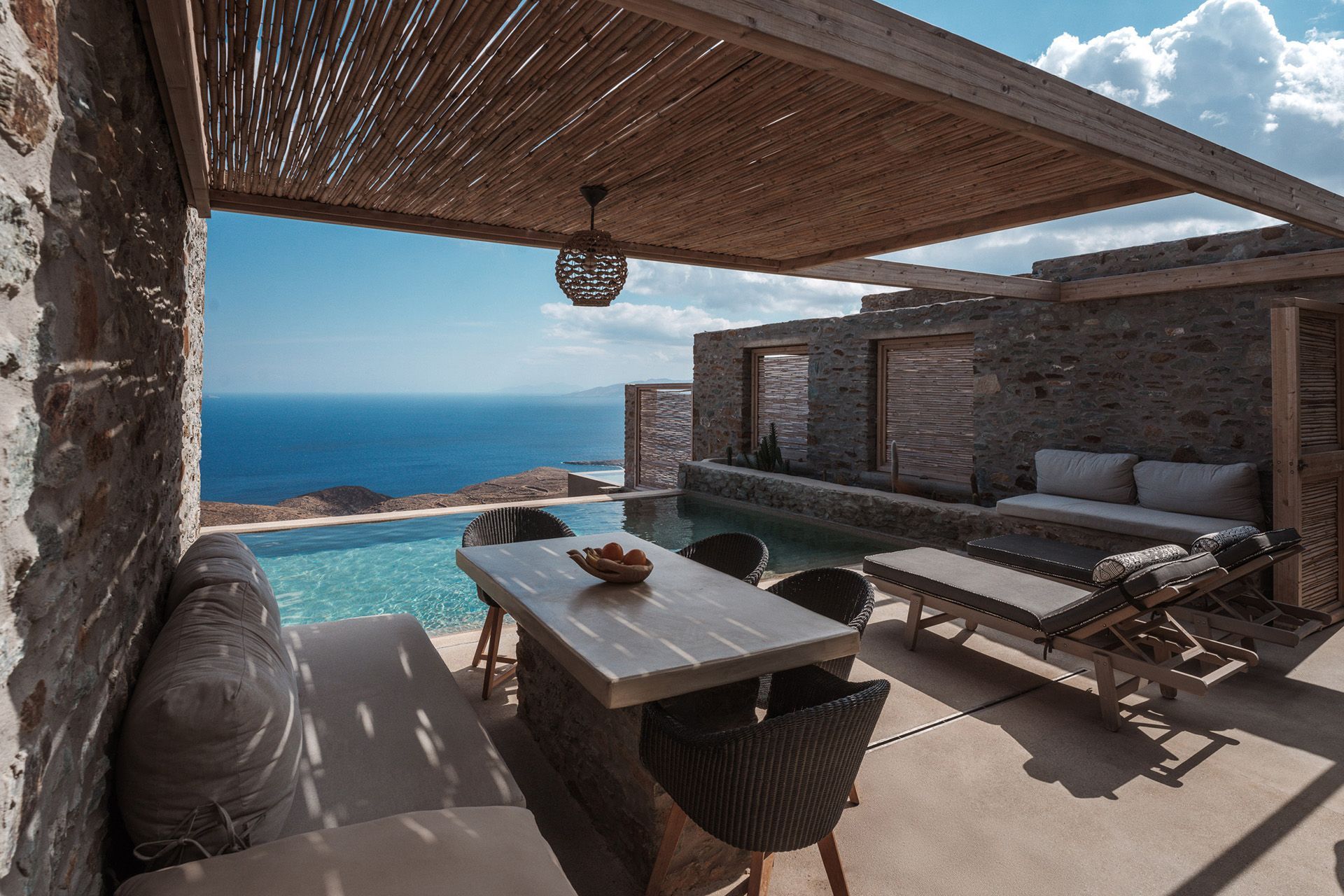 Kythnos luxury villa Mariposa in Proka - 2