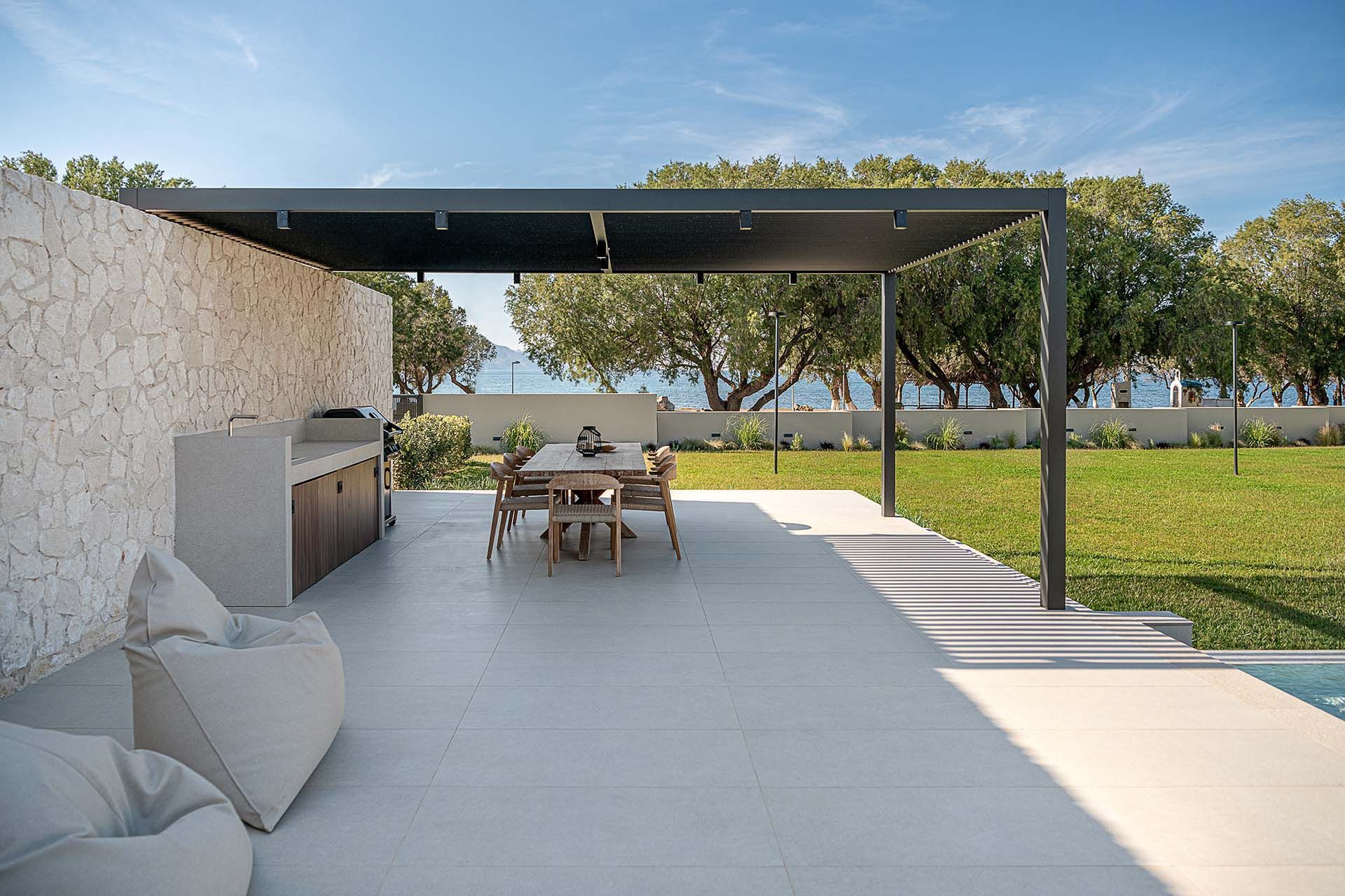 Crete luxury villa Linthipe in Platanias - 2