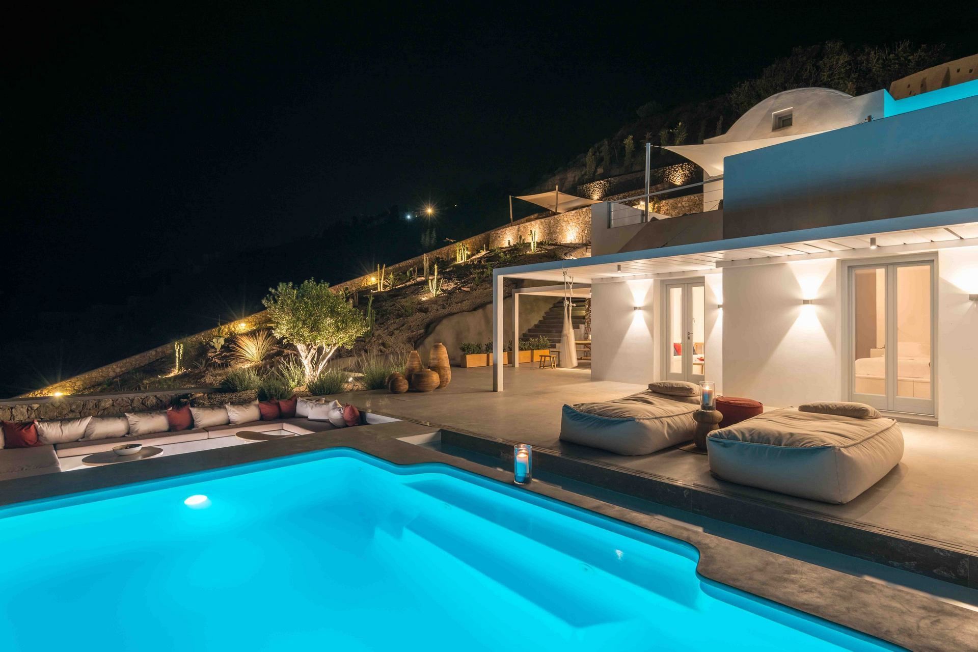 Santorini luxury villa Princess in Pyrgos Kallistis - 3