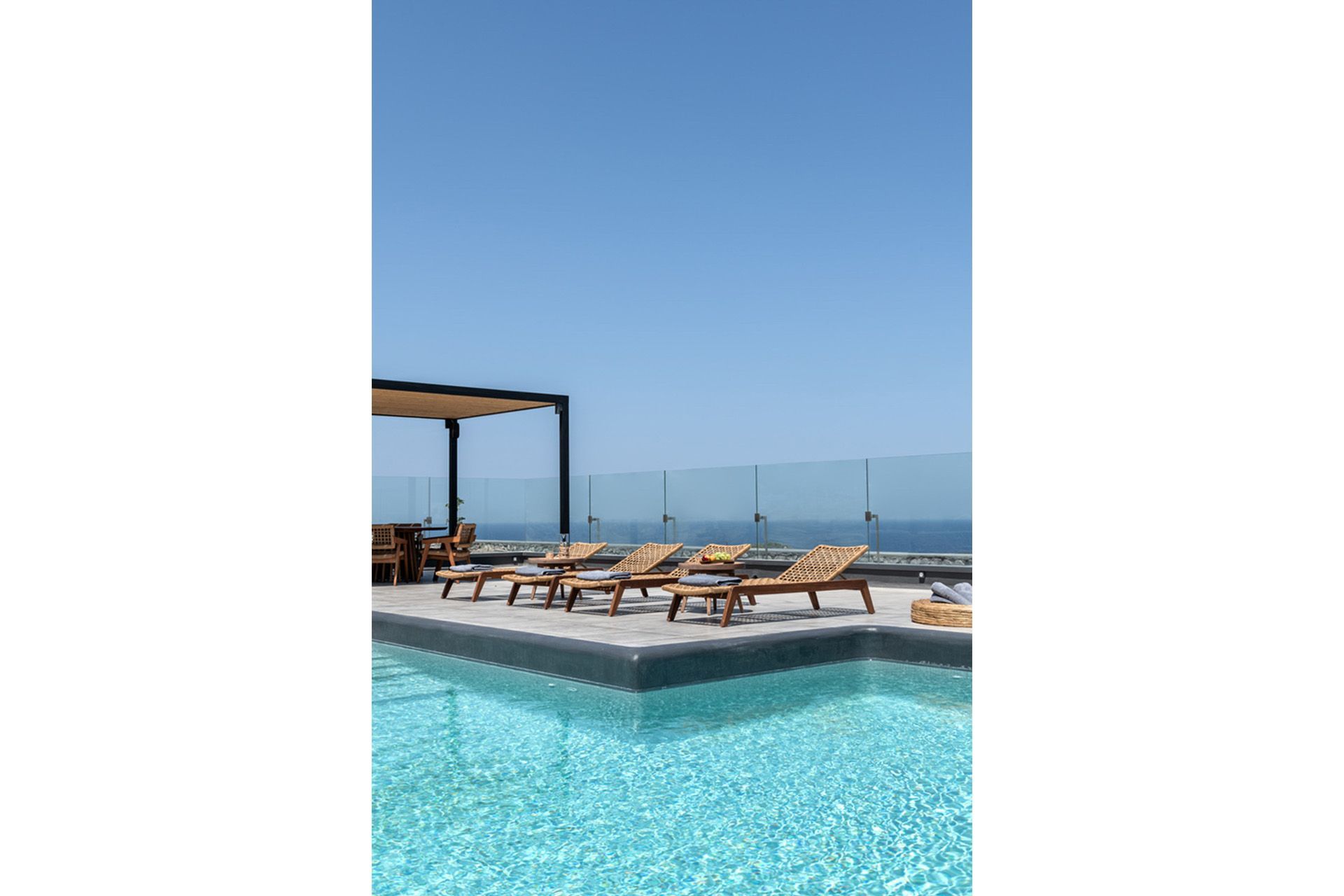 Santorini luxury villa Emilia in Vourvoulos - 3