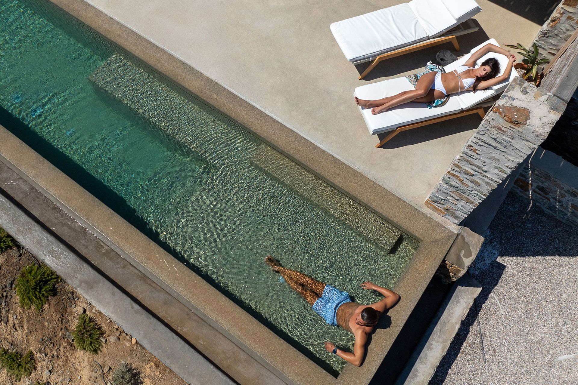 Kythnos luxury villa Mariposa in Proka - 3