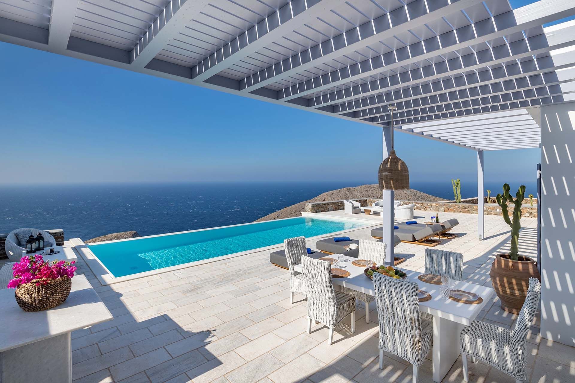 Syros luxury villa Ember in Harasonas - 3