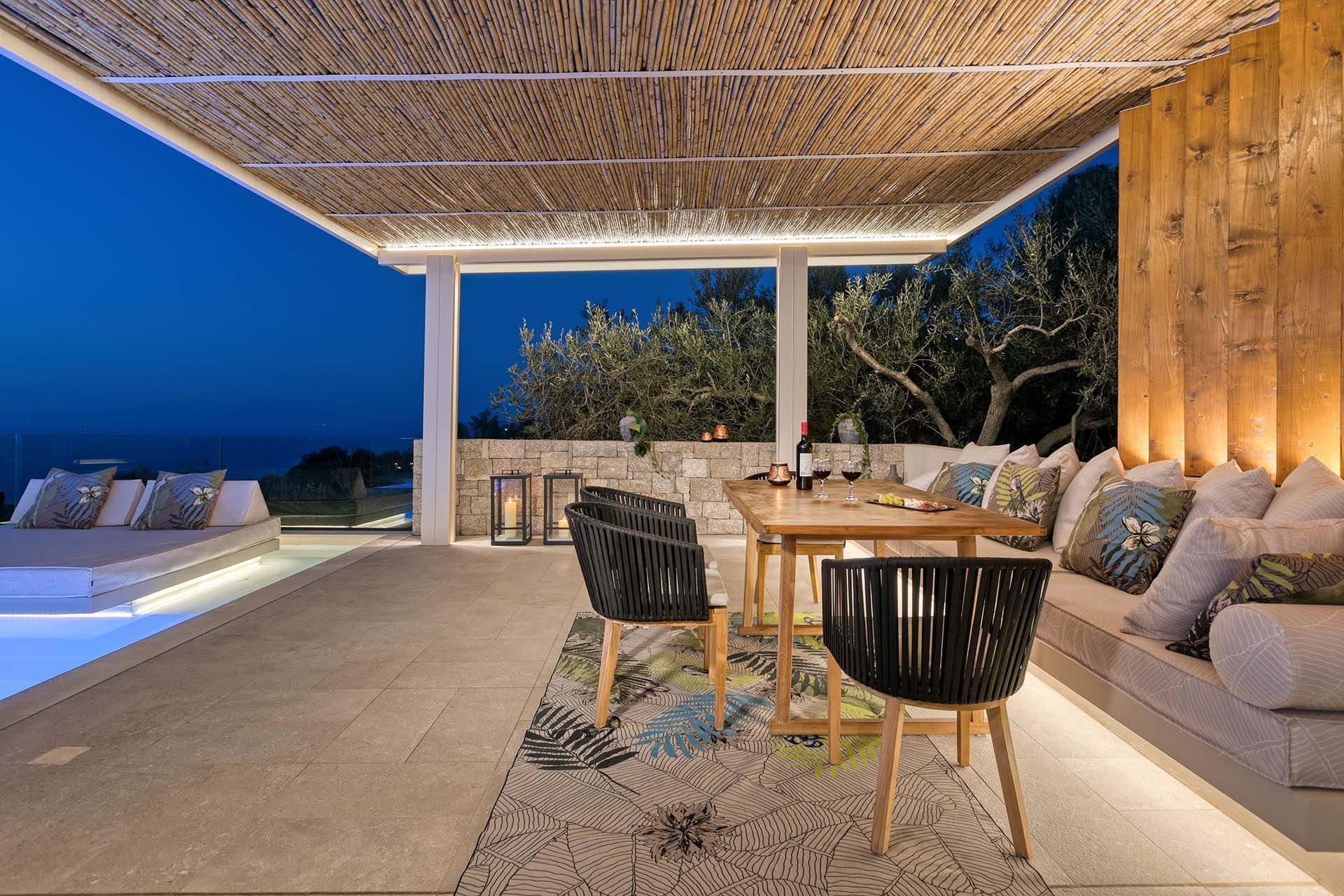 Lefkada luxury villa Saffron in Tsoukalades - 3