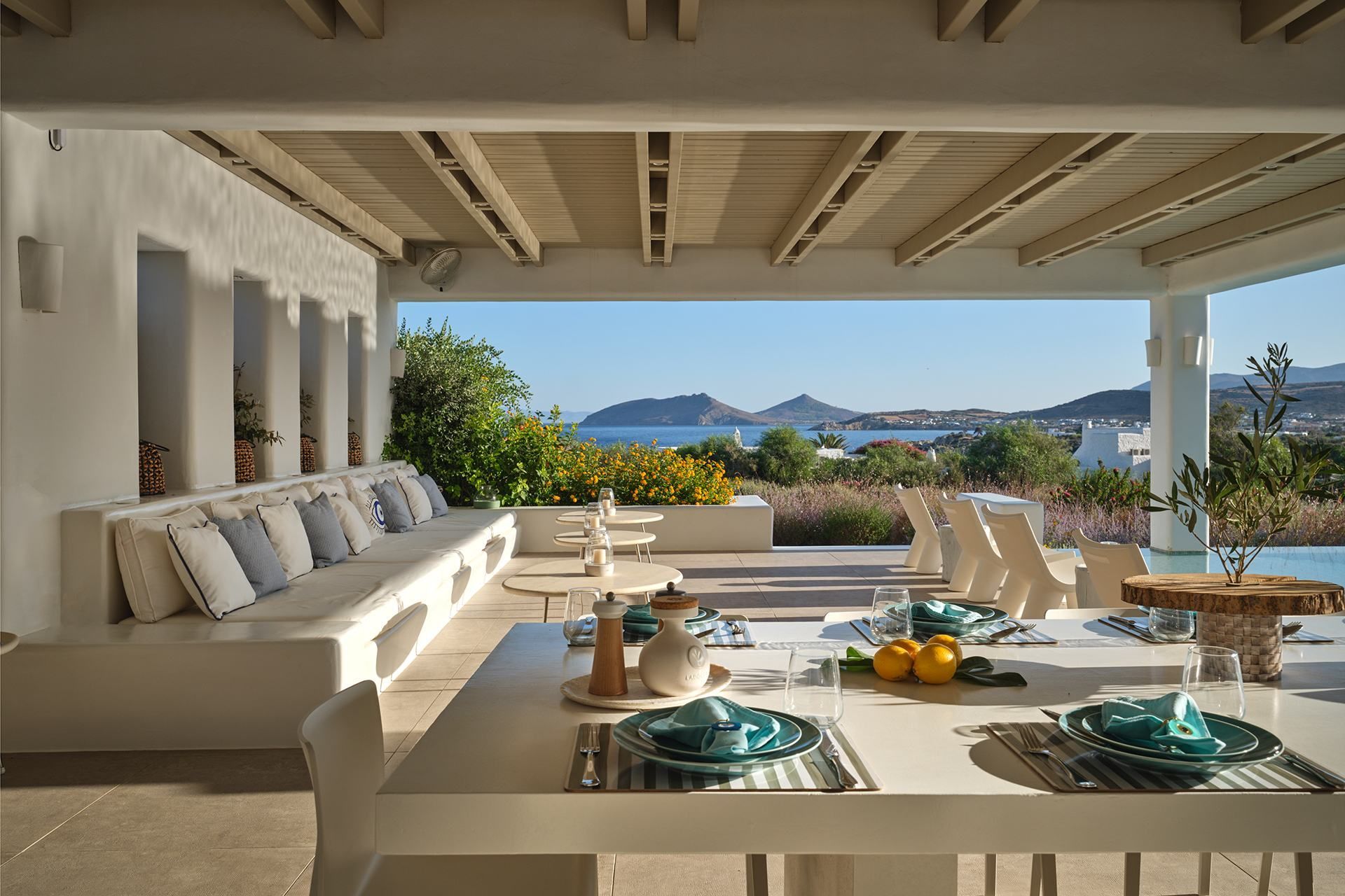 Paros luxury villa Majesty in Ambelas - 3