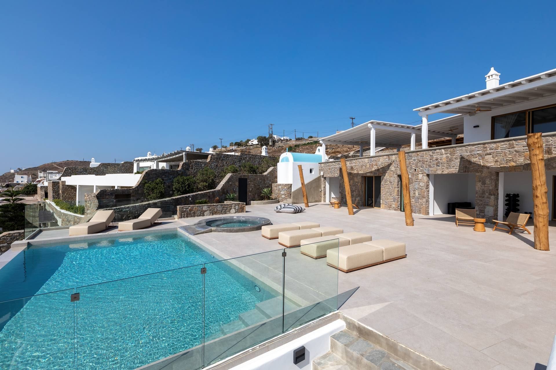 Mykonos luxury villa Bluebell in Aleomandra - 3