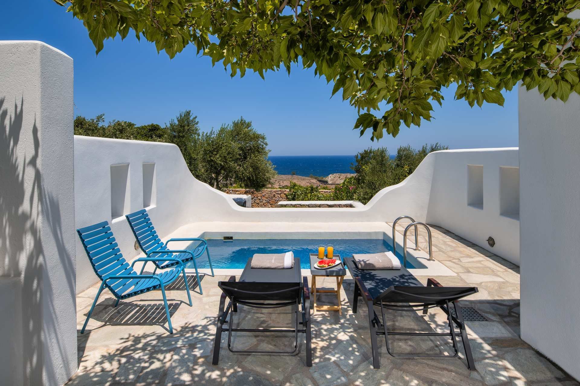 Santorini luxury villa Arctic Wind in Vourvoulos - 3