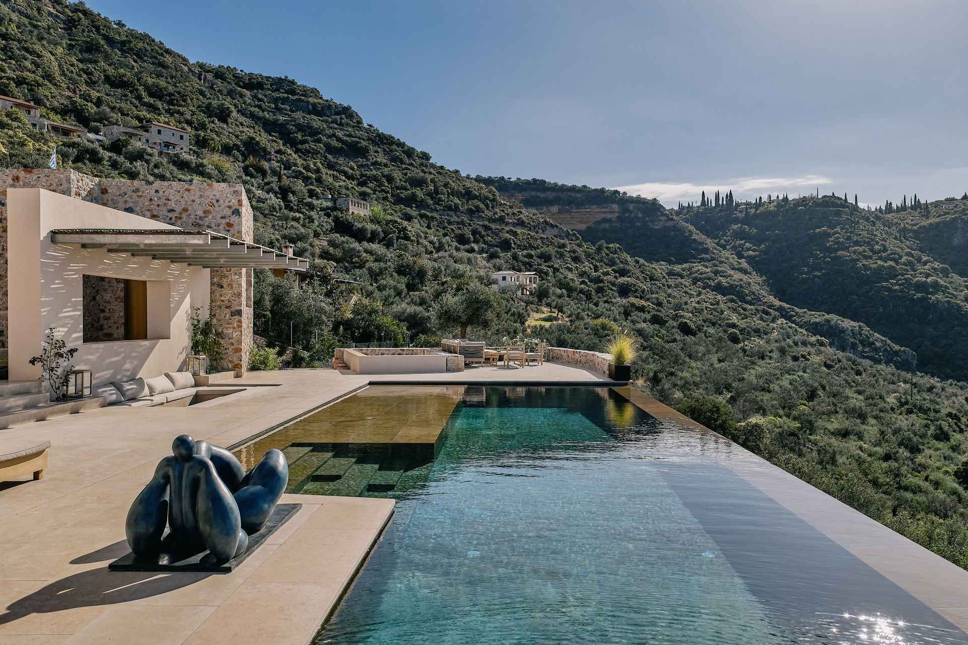 Kardamyli luxury villa Myrsine in Mani - 3