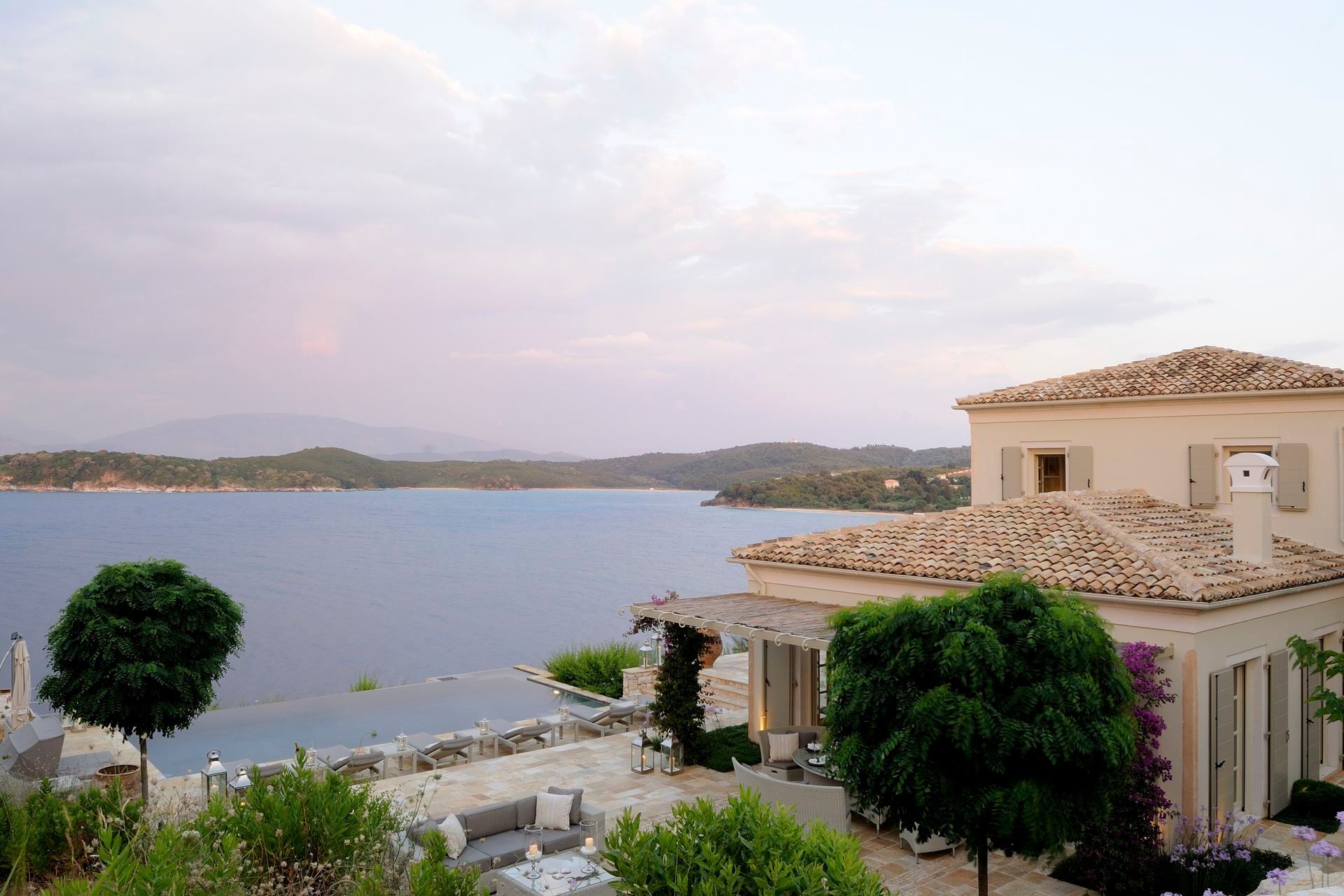Corfu luxury villa Iphigenia in Kassiopi - 3