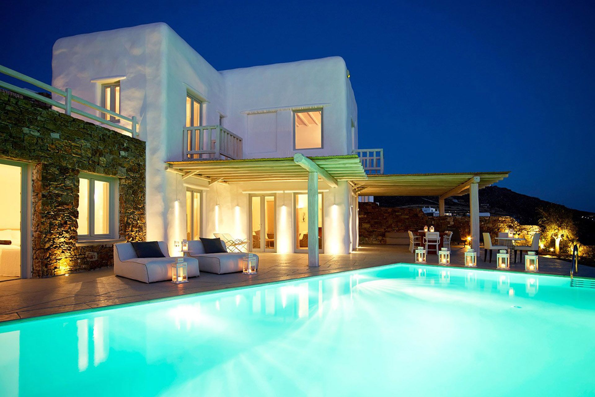 Mykonos luxury villa Odile in Houlakia - 3