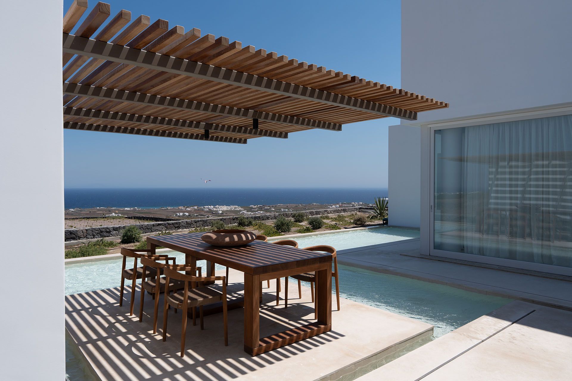 Santorini luxury villa Peppermint in Oia - 3