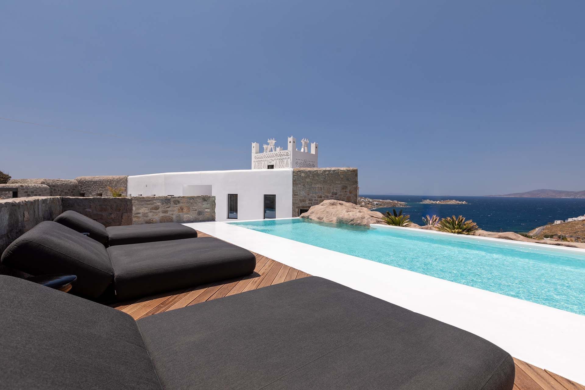 Mykonos luxury villa Aquamarine in Ornosia - 2