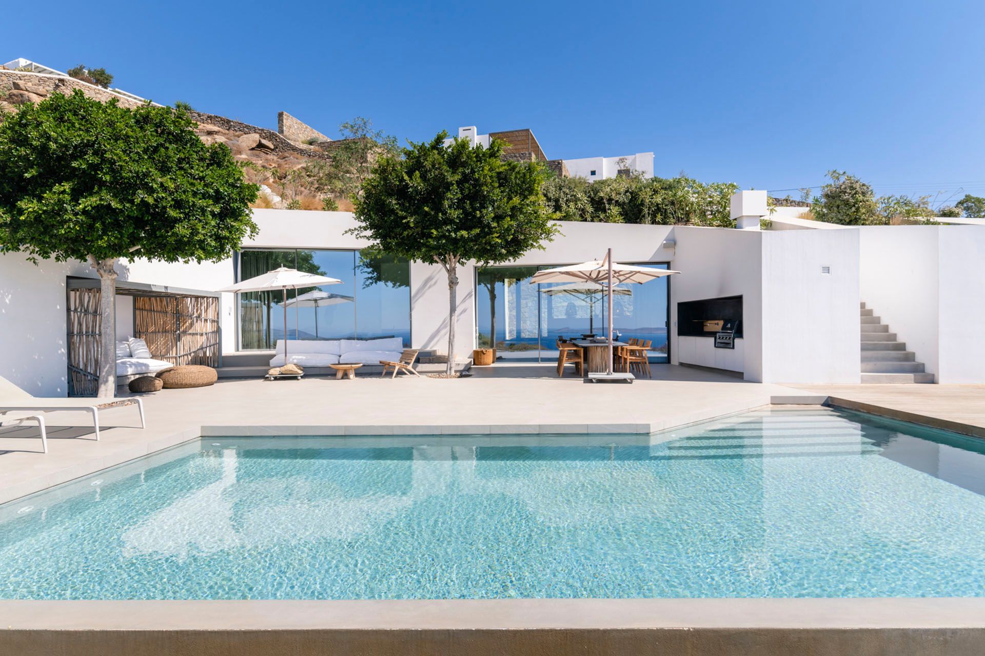 Mykonos luxury villa Skyrock in Agios Stefanos - 3