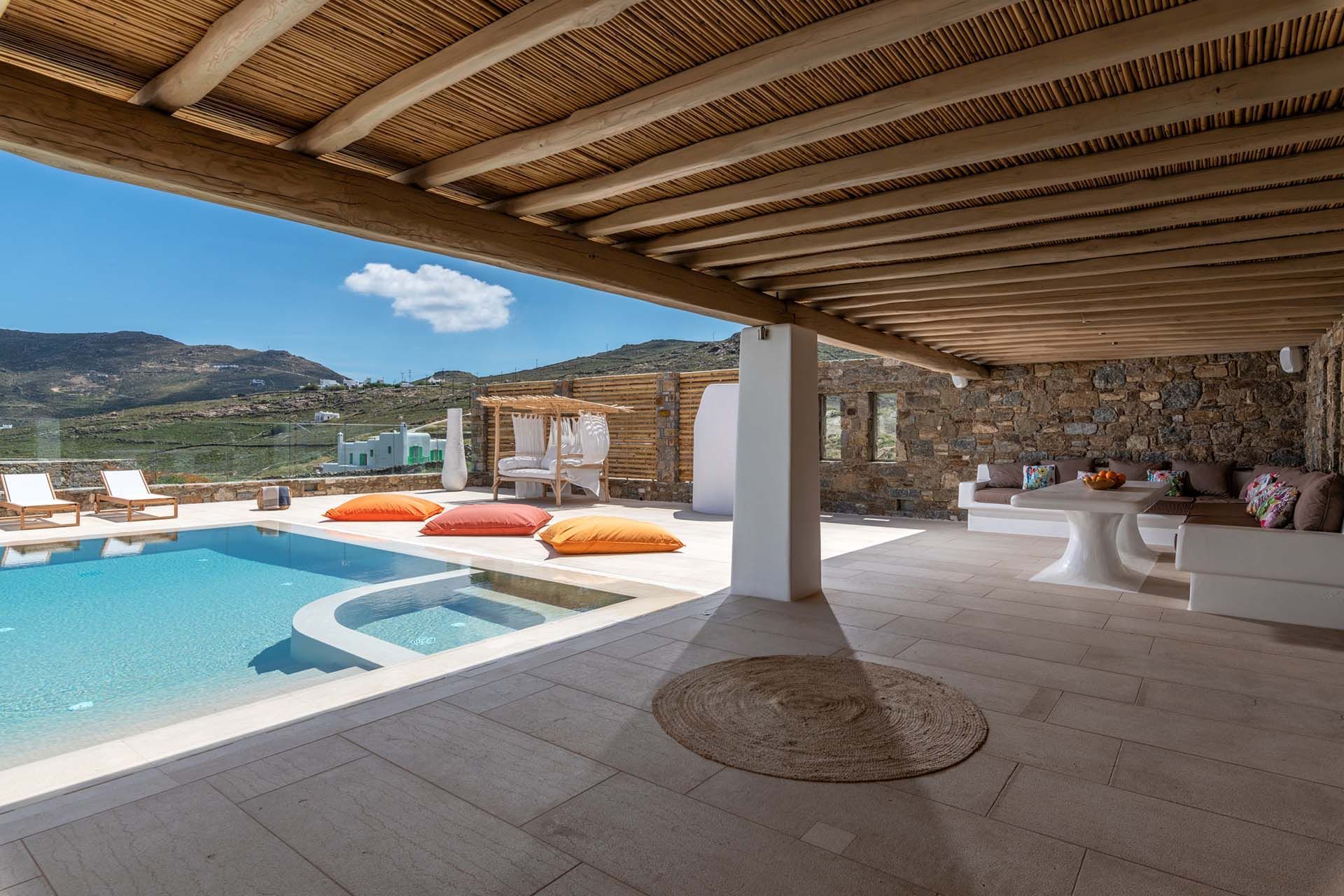 Mykonos luxury villa Adel Retreat in Ftelia - 4