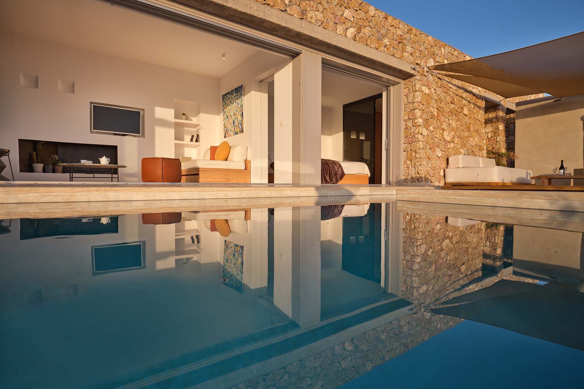 Santorini luxury villa Sunshine in Pyrgos Kallistis - 4