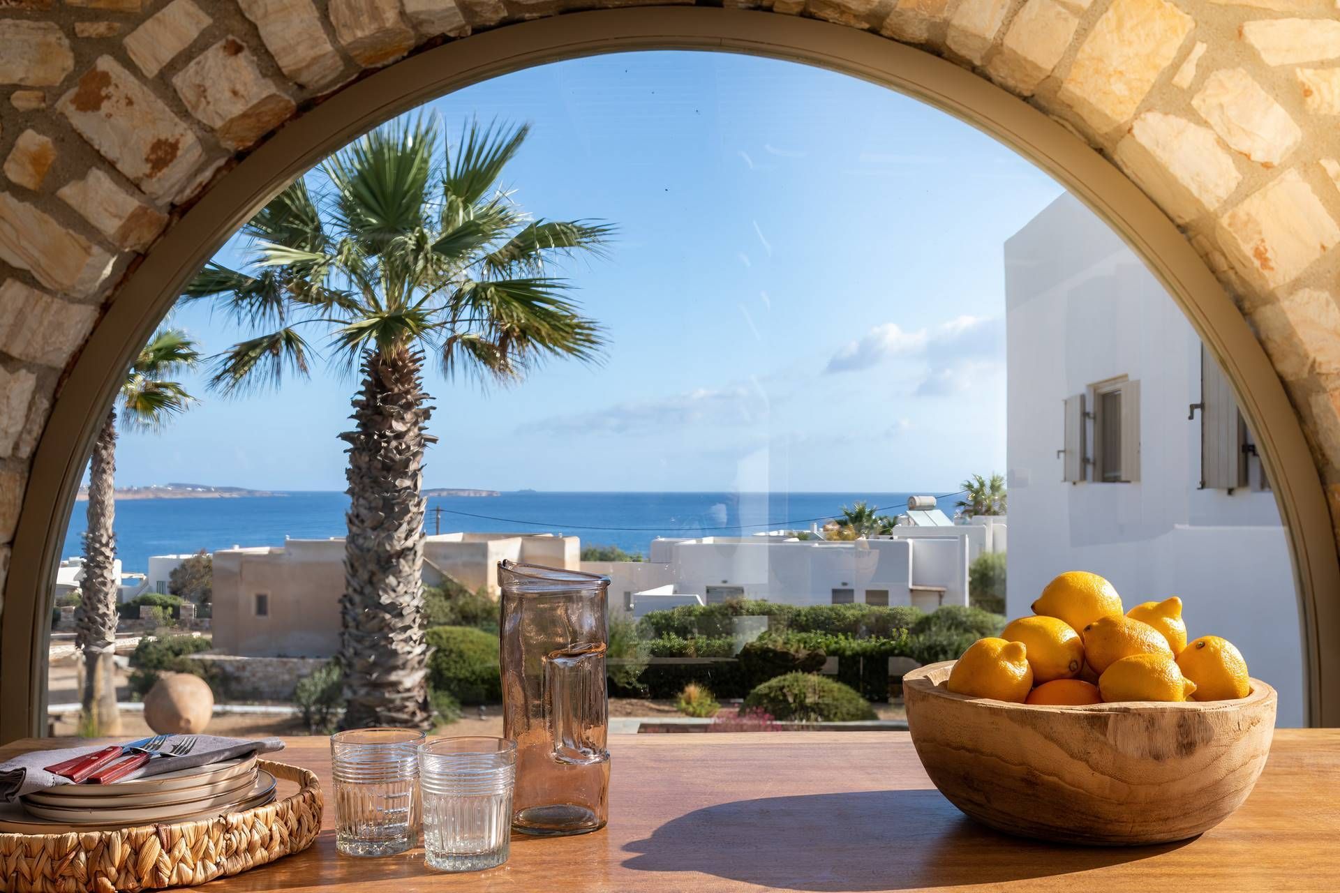 Paros luxury villa Avra in Ambelas - 4