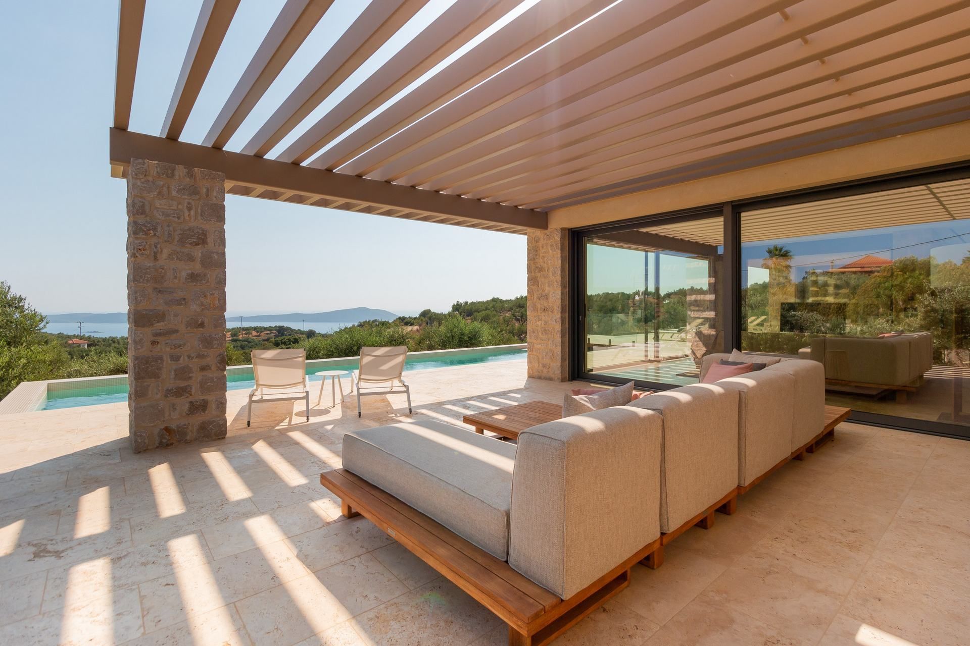 Messinia luxury villa Ingrid in Elaiofyto - 4