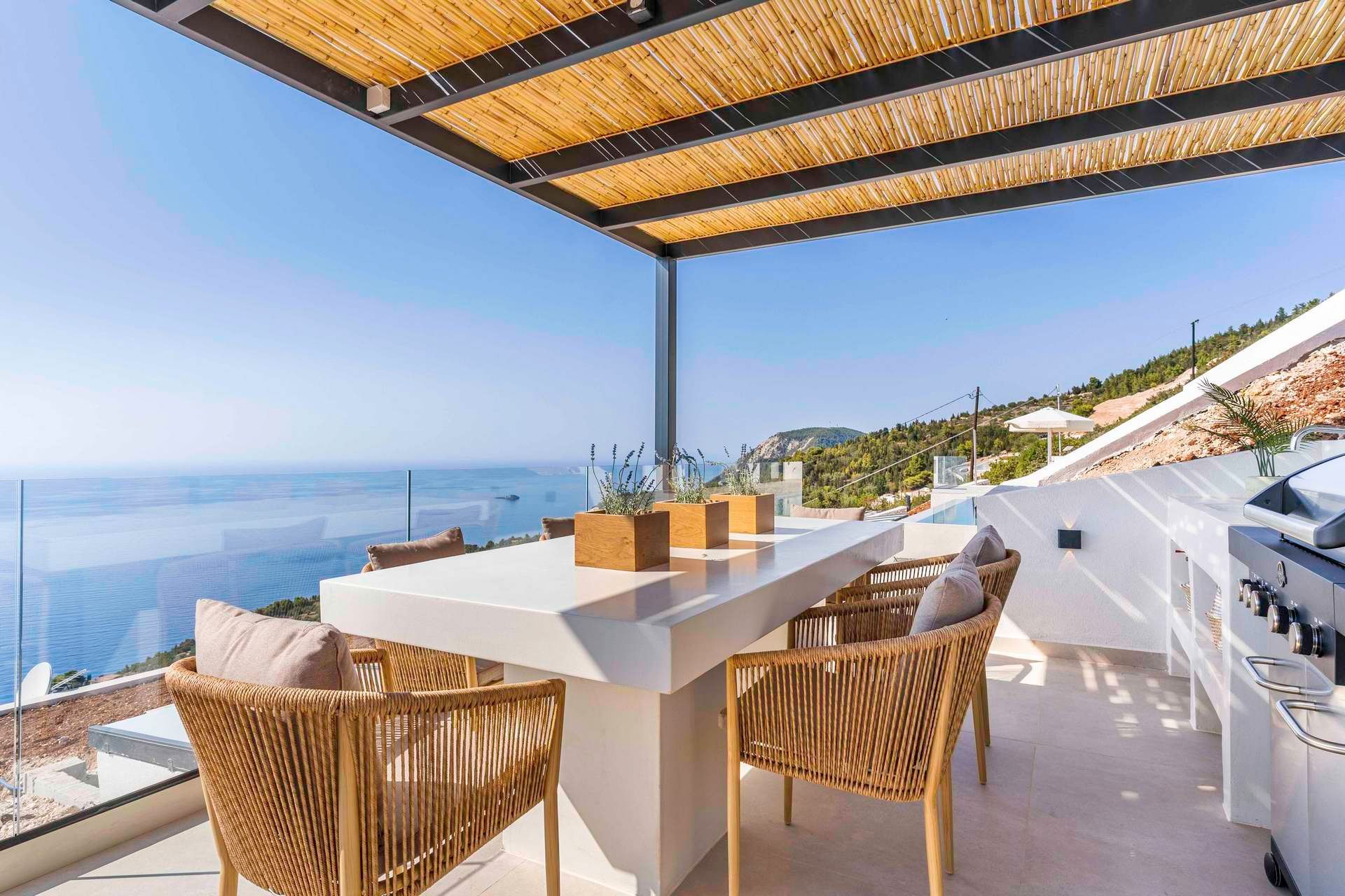 Lefkada luxury villa Lumiere in Athani - 4