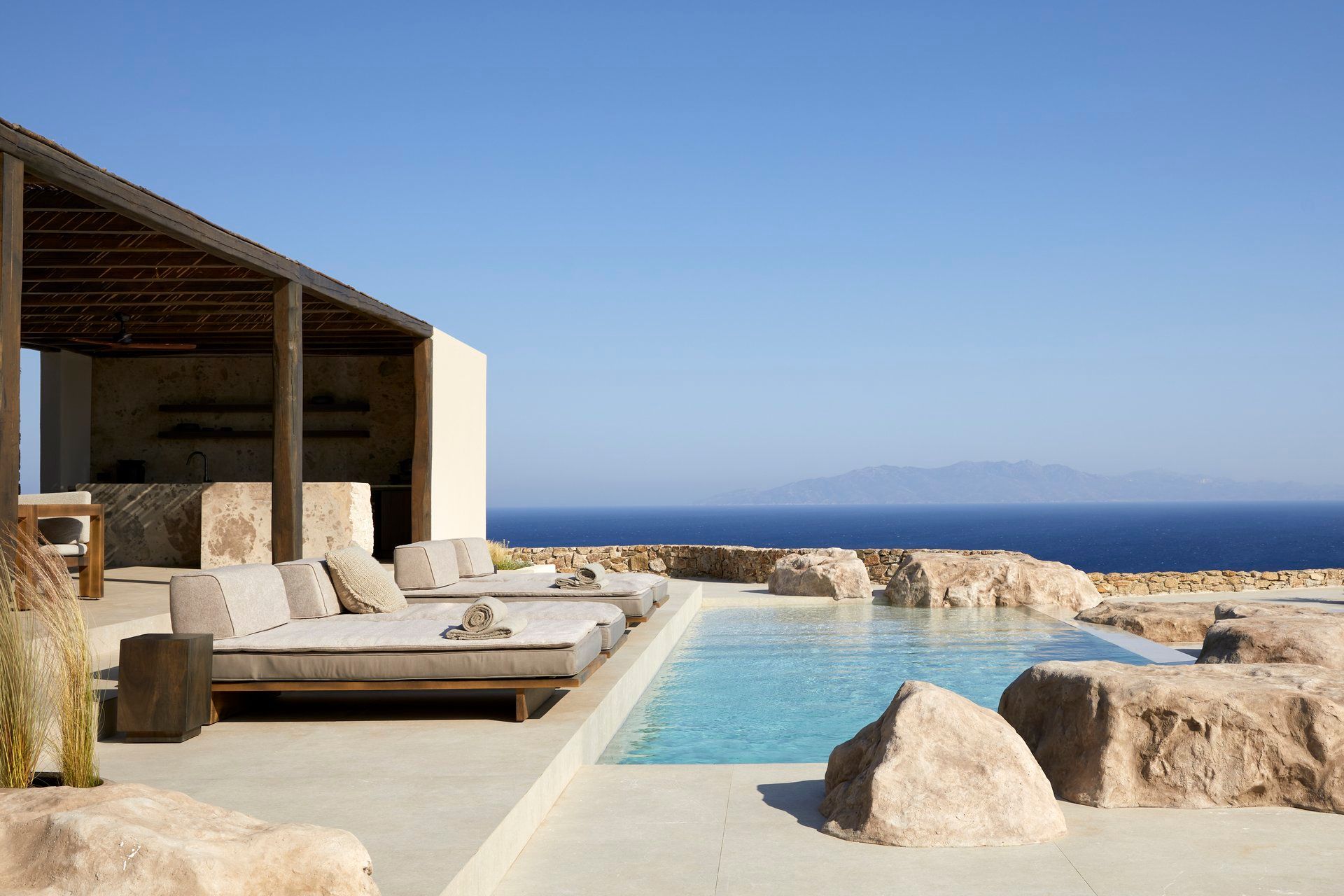 Mykonos luxury villa Sandstone in Pirgi - 4