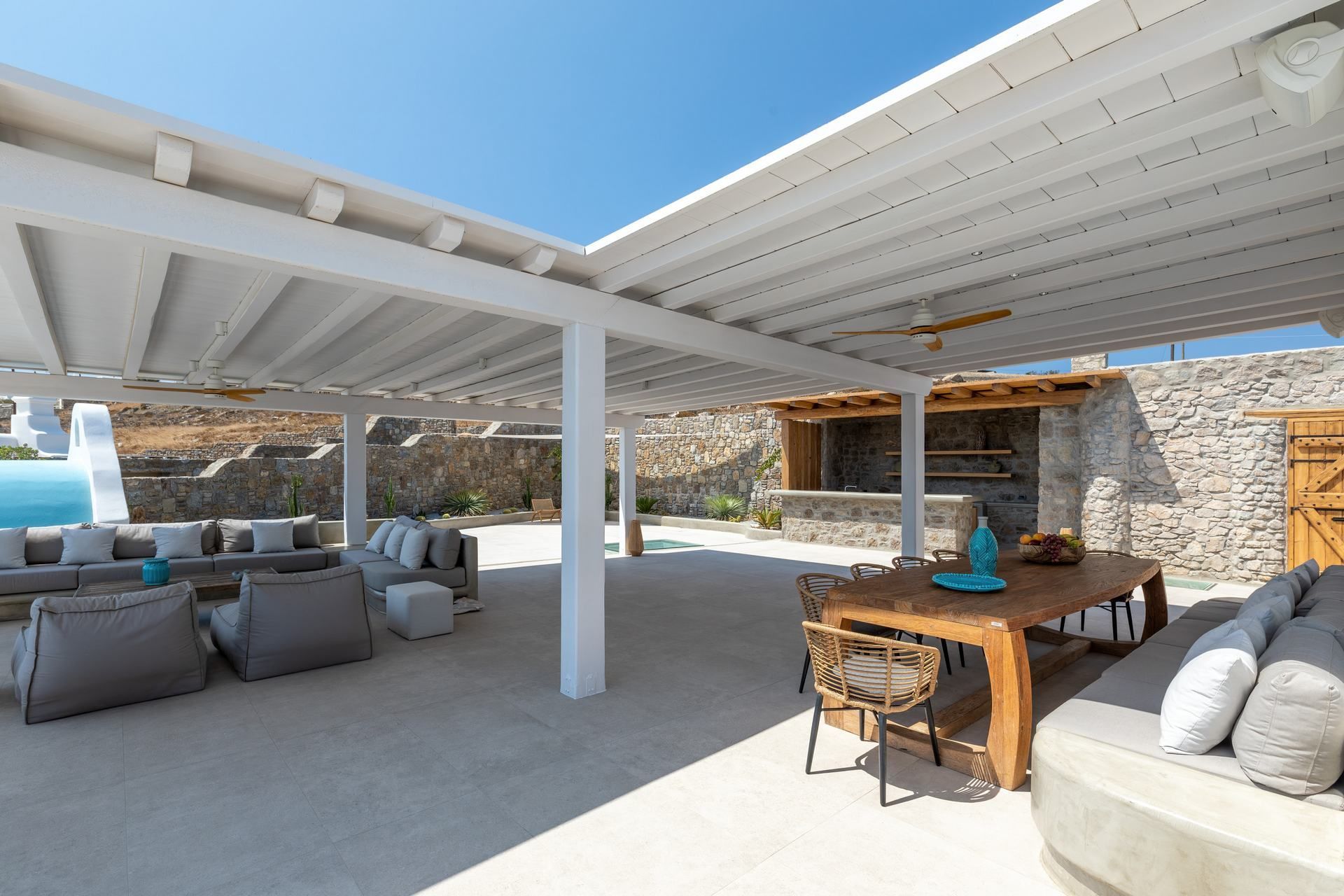 Mykonos luxury villa Bluebell in Aleomandra - 4
