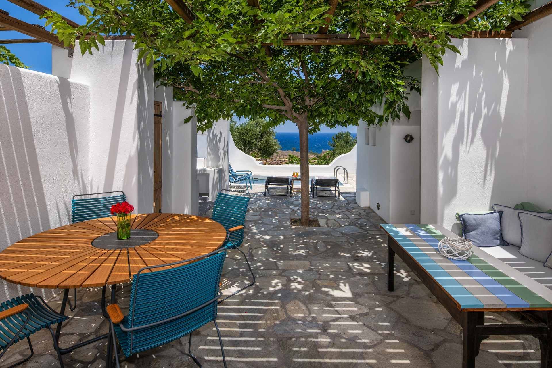 Santorini luxury villa Arctic Wind in Vourvoulos - 4