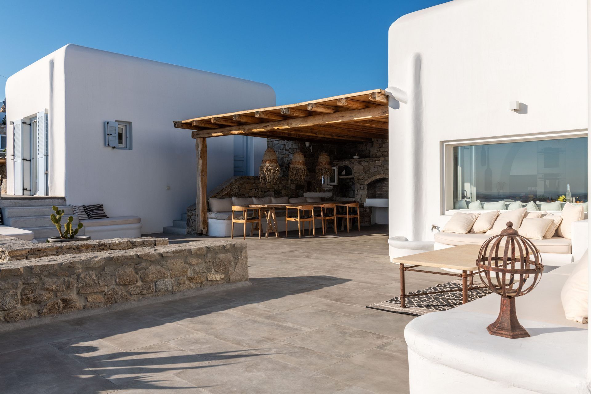 Mykonos luxury villa Enalio in Agios Lazaros - 4